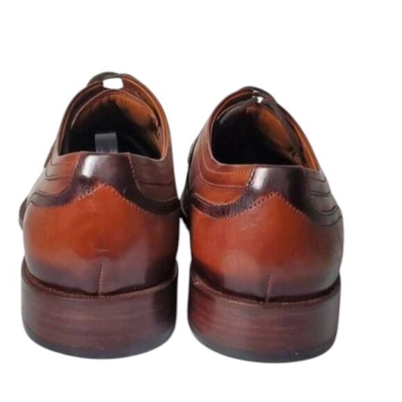 JOHNSTON & MURPHY Cormac Cap Toe Oxford Size 9.5M - Picture 5 of 5